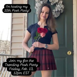 I’M HOSTING MY 10TH POSH PARTY! TRENDING STYLE PARTY: Friday Feb. 13, 12pm EST